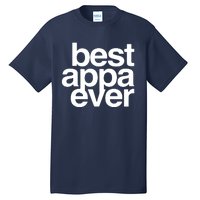 Best Appa Ever Korean Fathers Day Shirts Dad Tall T-Shirt