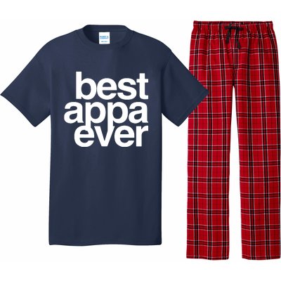 Best Appa Ever Korean Fathers Day Shirts Dad Pajama Set