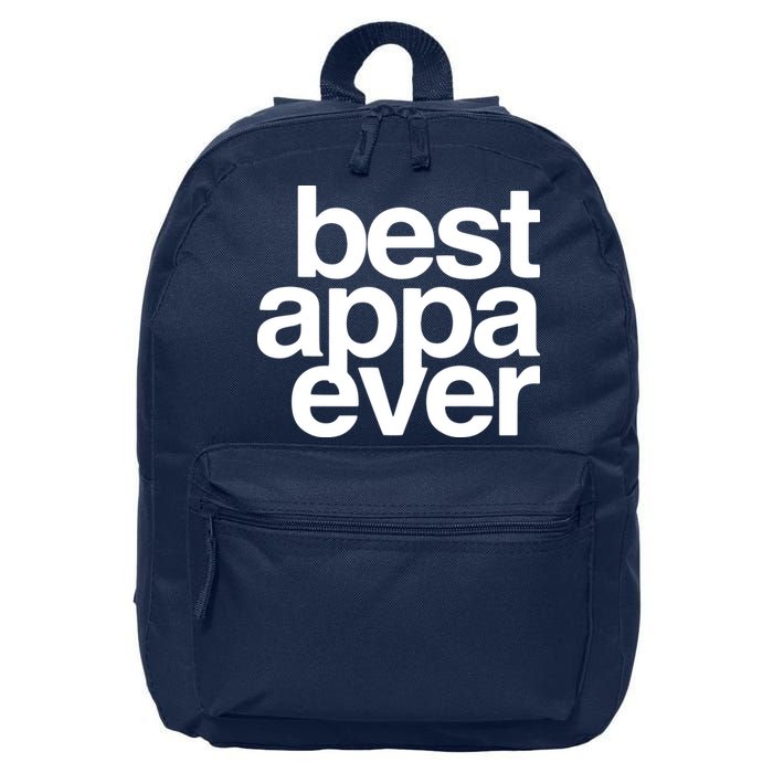 Best Appa Ever Korean Fathers Day Shirts Dad 16 in Basic Backpack