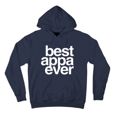 Best Appa Ever Korean Fathers Day Shirts Dad Tall Hoodie