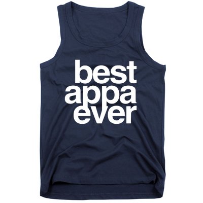 Best Appa Ever Korean Fathers Day Shirts Dad Tank Top