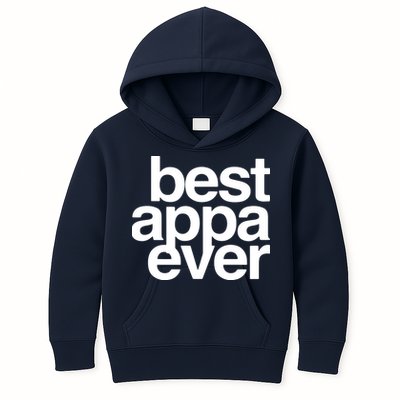 Best Appa Ever Korean Fathers Day Shirts Dad Kids Hoodie