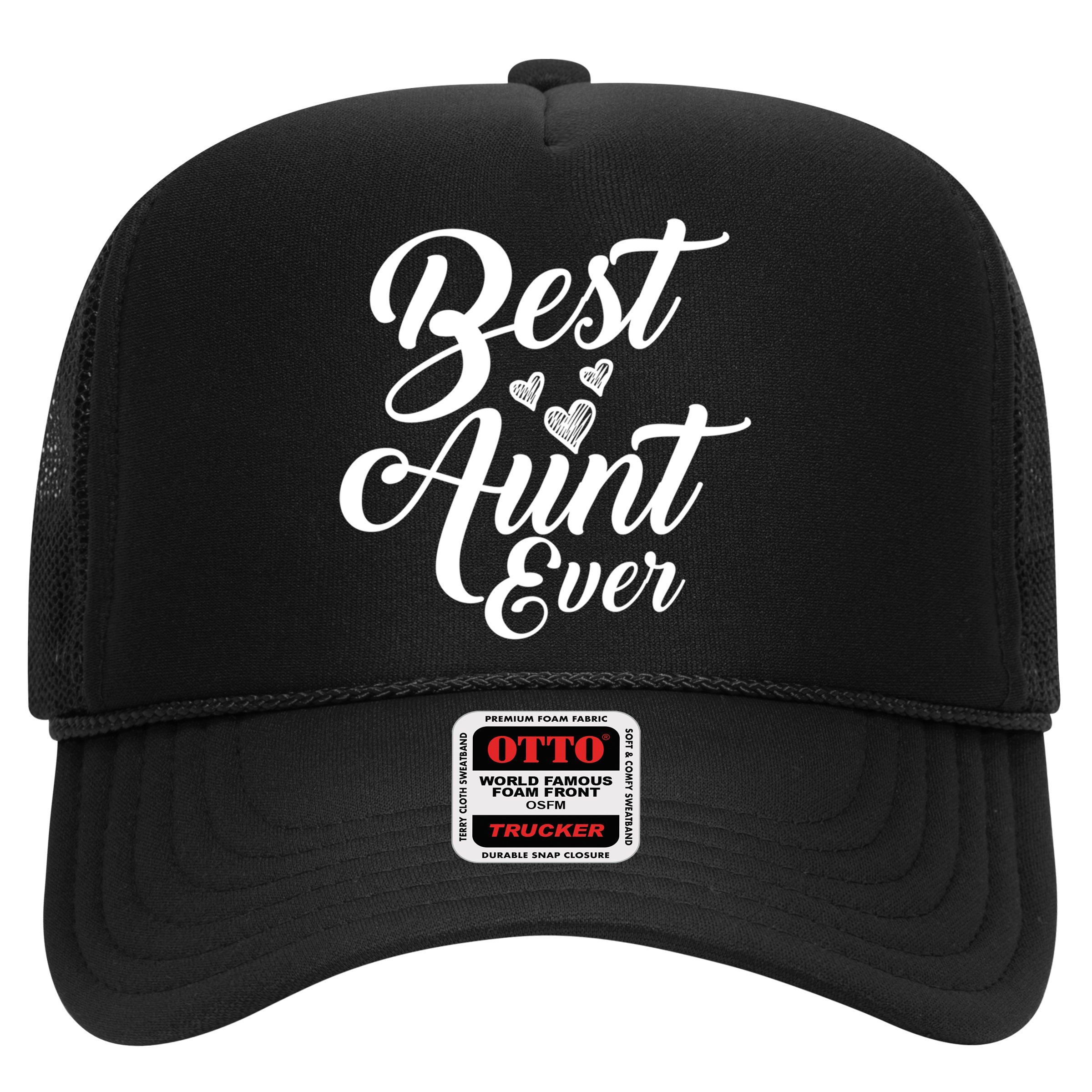 Best Aunt Ever New Auntie Funny Gift Best Great Blessed Auntie Cool Gift Hat