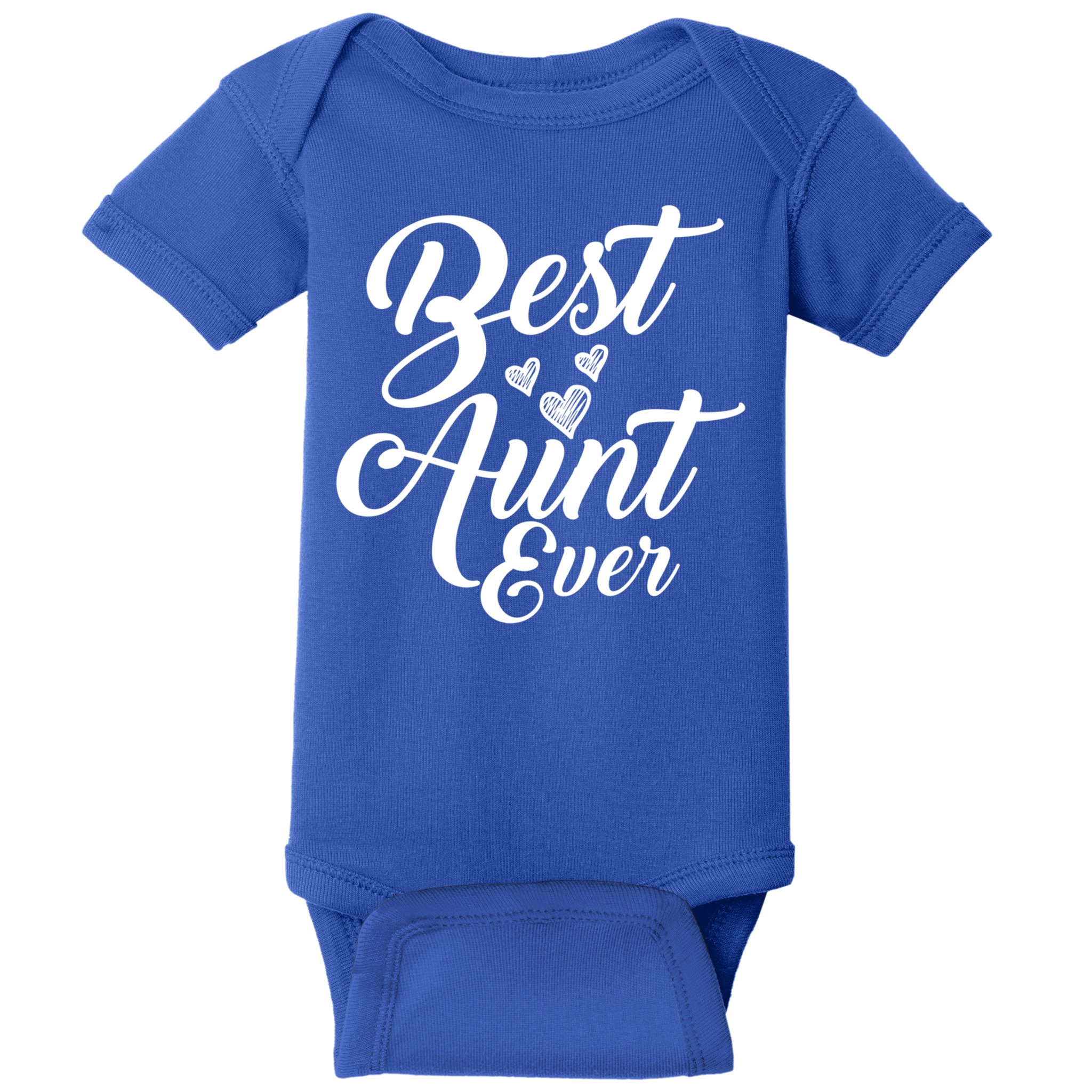 Best Aunt Ever New Auntie Funny Gift Best Great Blessed Auntie Cool Gift Baby Bodysuit