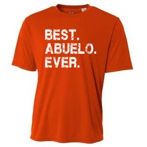 Best Abuelo Ever Funny Fathers Day Birthday Present Abuelo Meaningful Gift Cooling Performance Crew T-Shirt