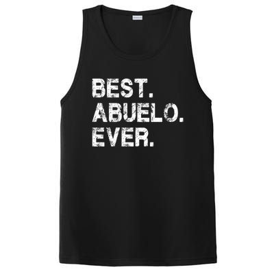 Best Abuelo Ever Funny Fathers Day Birthday Present Abuelo Meaningful Gift PosiCharge Competitor Tank