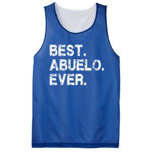 Best Abuelo Ever Funny Fathers Day Birthday Present Abuelo Meaningful Gift Mesh Reversible Basketball Jersey Tank