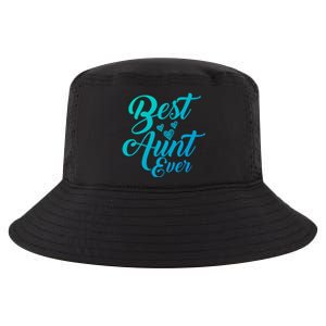 Best Aunt Ever New Auntie Funny Gift Best Great Blessed Auntie Meaningful Gift Cool Comfort Performance Bucket Hat