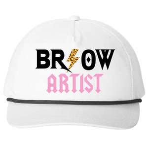 Brow Artist Eyebrow Artist Brow Artist Snapback Five-Panel Rope Hat