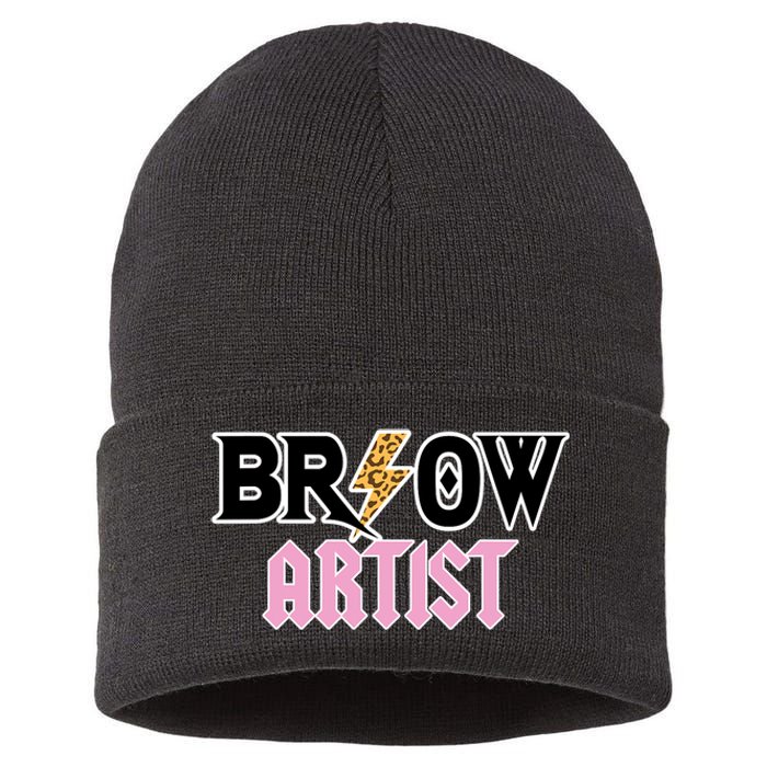 Brow Artist Eyebrow Artist Brow Artist Sustainable Knit Beanie