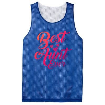 Best Aunt Ever New Auntie Funny Gift Best Great Blessed Auntie Meaningful Gift Mesh Reversible Basketball Jersey Tank