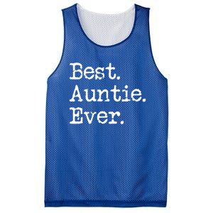 Best Auntie Ever Aunt Gift From Niece Nephew Cute Gift Mesh Reversible Basketball Jersey Tank