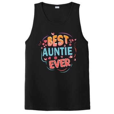 Best Auntie Ever Grandma Mothers Day Christmas Auntie Funny Gift PosiCharge Competitor Tank