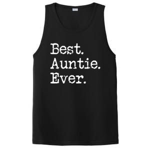 Best Auntie Ever Aunt Gift From Niece Nephew Gift PosiCharge Competitor Tank