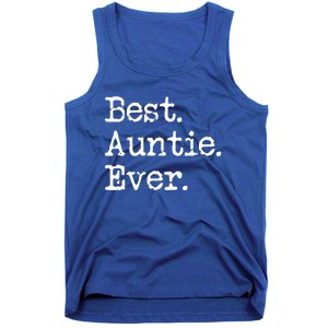 Best Auntie Ever Aunt Gift From Niece Nephew Gift Tank Top