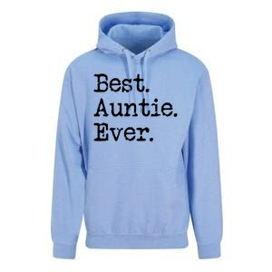 Best Auntie Ever Aunt Gift From Niece Nephew Gift Unisex Surf Hoodie