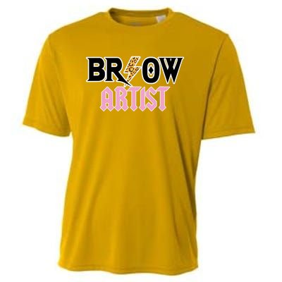 Brow Artist Eyebrow Artist Brow Artist Cooling Performance Crew T-Shirt