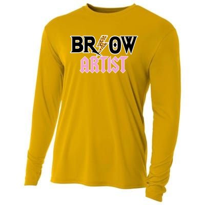 Brow Artist Eyebrow Artist Brow Artist Cooling Performance Long Sleeve Crew