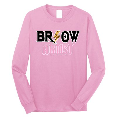 Brow Artist Eyebrow Artist Brow Artist Long Sleeve Shirt