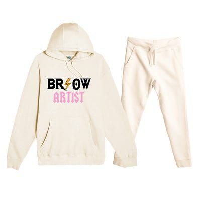 Brow Artist Eyebrow Artist Brow Artist Premium Hooded Sweatsuit Set