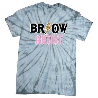 Brow Artist Eyebrow Artist Brow Artist Tie-Dye T-Shirt