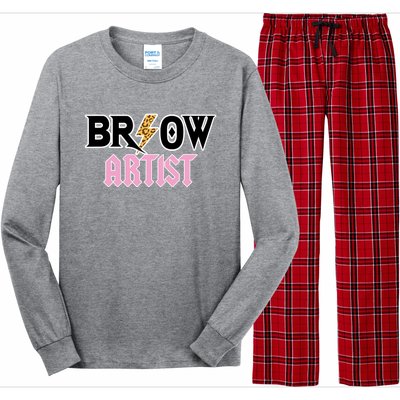 Brow Artist Eyebrow Artist Brow Artist Long Sleeve Pajama Set