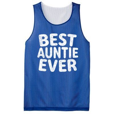 Best Auntie Ever Cool Gift Funny Mothers Day Gift Christmas Gift Mesh Reversible Basketball Jersey Tank