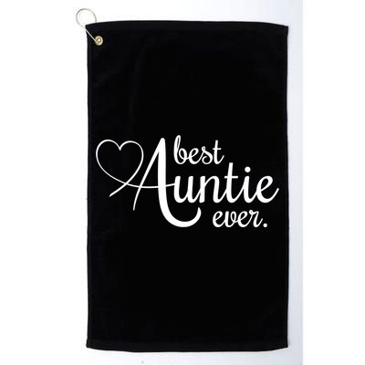 Best Auntie Ever Gift Golf Towel