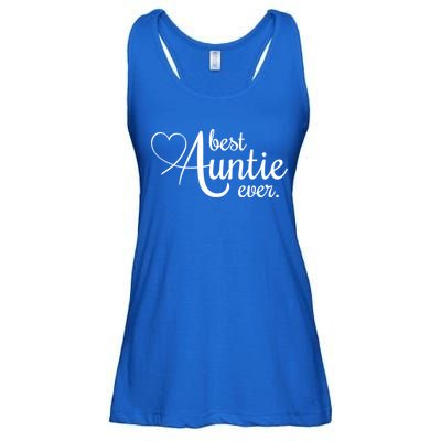 Best Auntie Ever Gift Ladies Essential Flowy Tank