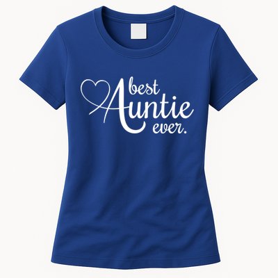 Best Auntie Ever Gift Womens T-Shirt
