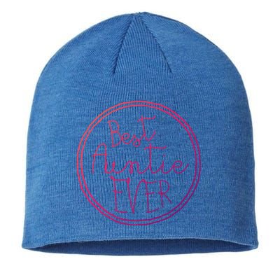 Best Auntie Ever Aunt Gift Cute Gift Sustainable Beanie