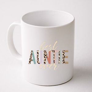 Best Auntie Ever Gifts Aunt Leopard Print Mothers Day Coffee Mug