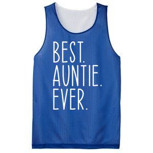 Best Auntie Ever Aunt Sister Funny Nephew Niece Meaningful Gift Mesh Reversible Basketball Jersey Tank