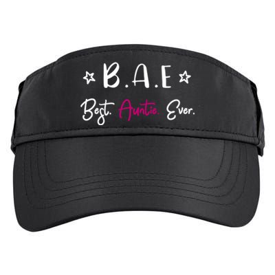 Best Auntie Ever Meaningful Gift Adult Drive Performance Visor