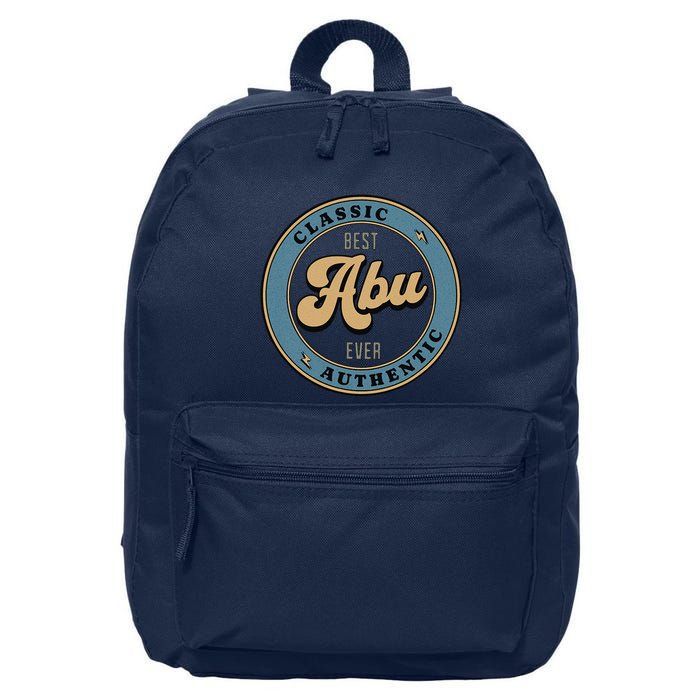 Best Abu Ever Urdu Baba FatherS Day Bollywood Meme Humor 16 in Basic Backpack