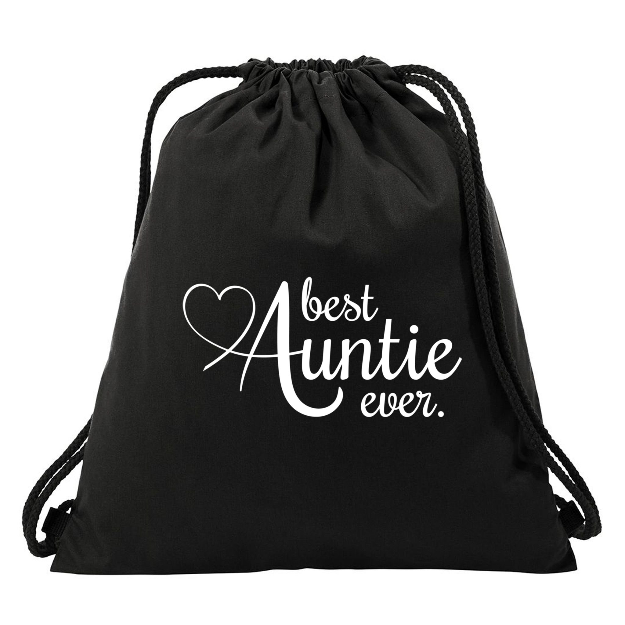 Best Auntie Ever Gift Drawstring Bag