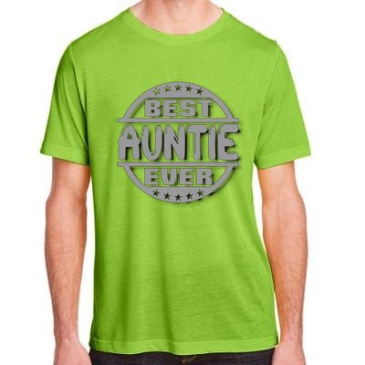 Best Auntie Ever Design Gift Adult ChromaSoft Performance T-Shirt