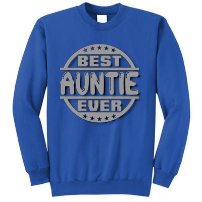 Best Auntie Ever Design Gift Sweatshirt