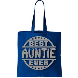 Best Auntie Ever Design Gift Tote Bag