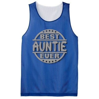 Best Auntie Ever Design Gift Mesh Reversible Basketball Jersey Tank