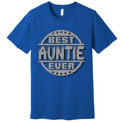 Best Auntie Ever Design Gift Premium T-Shirt