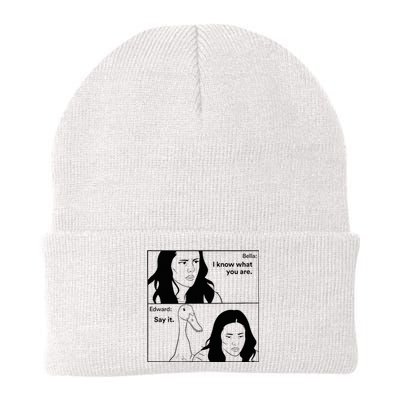 Bella And Edward The Vampire Duck Novelty Design Knit Cap Winter Beanie