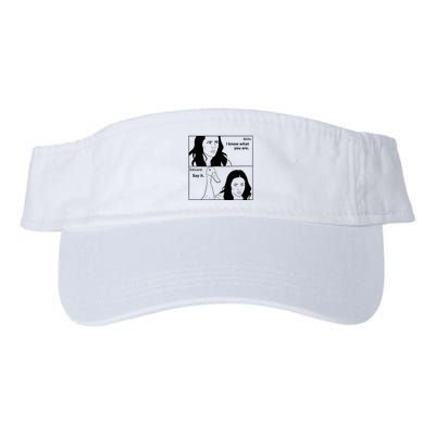 Bella And Edward The Vampire Duck Novelty Design Valucap Bio-Washed Visor