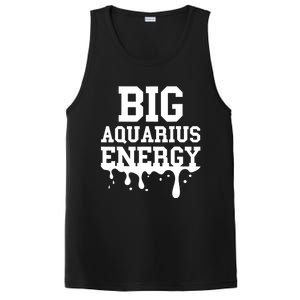 Big Aquarius Energy Women Zodiac Sign Drip Birthday PosiCharge Competitor Tank