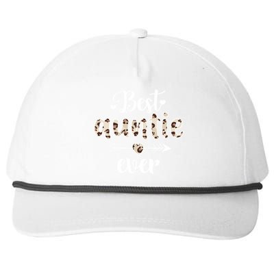 Best Auntie Ever Mother Day Grandmother Appreciation Gift Snapback Five-Panel Rope Hat