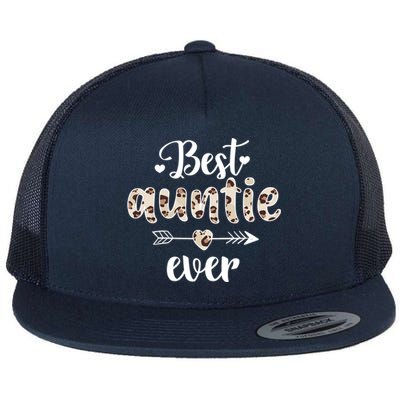 Best Auntie Ever Mother Day Grandmother Appreciation Gift Flat Bill Trucker Hat