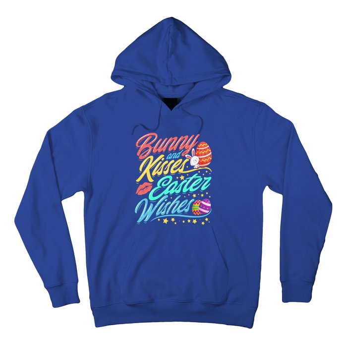 Bunny And Easter Wishes Easter Egg Gift Gift Hoodie