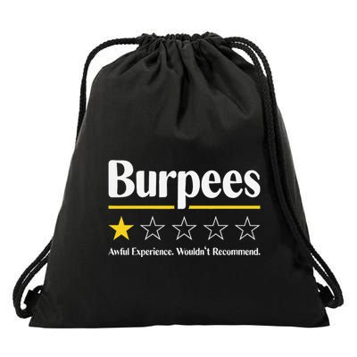 Burpees Awful Experience WouldnT Recommend Drawstring Bag