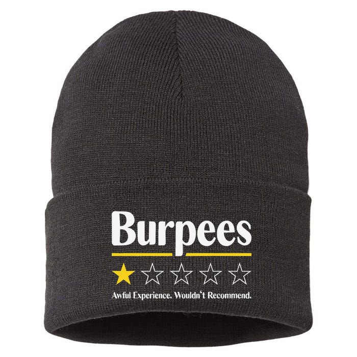 Burpees Awful Experience WouldnT Recommend Sustainable Knit Beanie