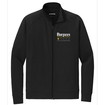 Burpees Awful Experience WouldnT Recommend Stretch Full-Zip Cadet Jacket